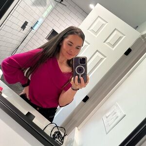 NBD one shoulder blouse